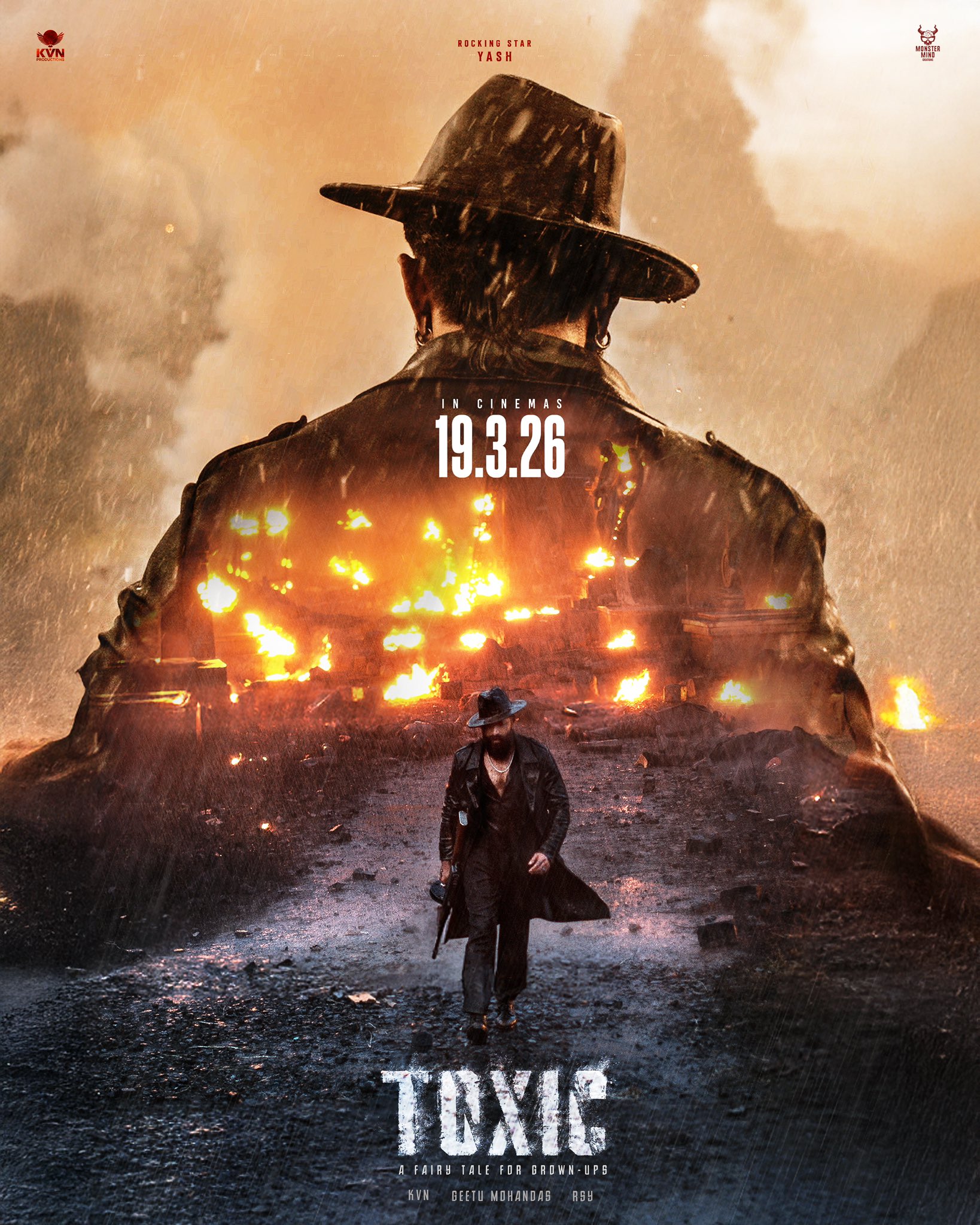Yash TOXIC Poster